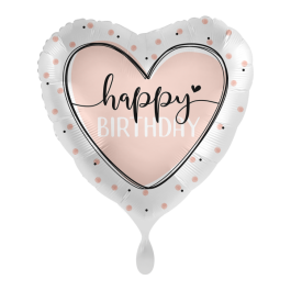 Ballon Happy Birtday Herz