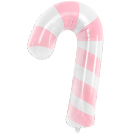 Ballon XXL Zuckerstange rosa
