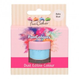 FunCakes Edible FunColours Dust - Baby Blue