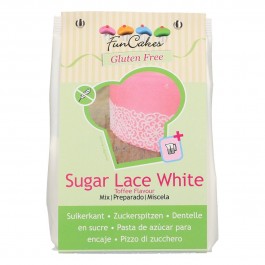 FunCakes Mix für Sugar Lace GLUTENFREI White 400g