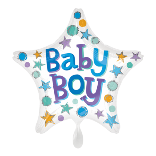 Ballon Baby Boy Star