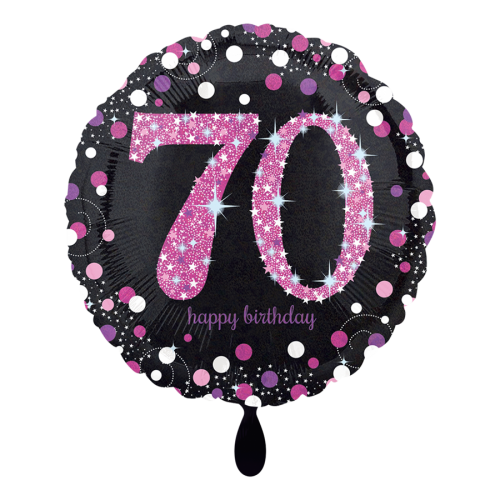 Ballon Pink Celebration 70 inkl. Helium