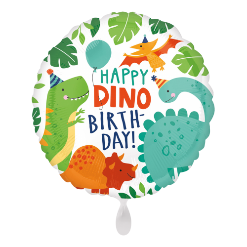 Ballon Happy Birthday Dino Party