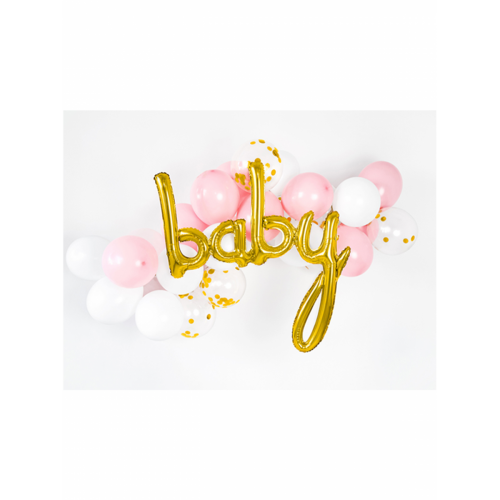 Ballon - Schriftzug baby gold