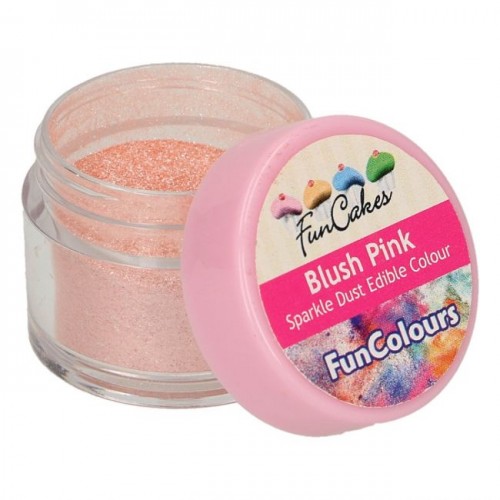 FunCakes Edible FunColours Sparkle Dust - Blush Pink