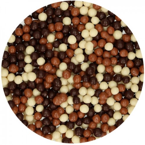 FunCakes Schokoladen Knusperperlen Mix 155 g