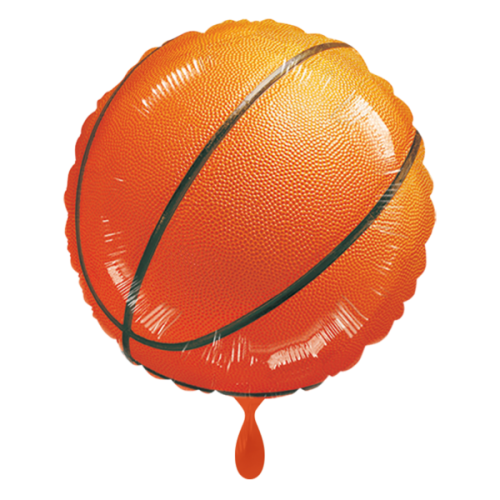 Ballon Basketball inkl. Helium