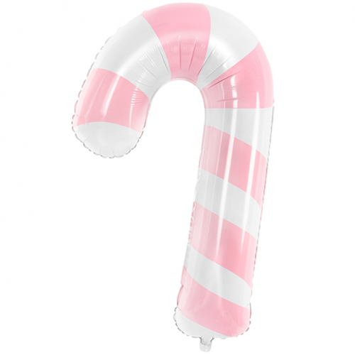 Ballon XXL Zuckerstange rosa inkl. Helium