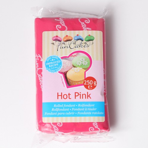 FunCakes Rollfondant - Hot Pink 250g