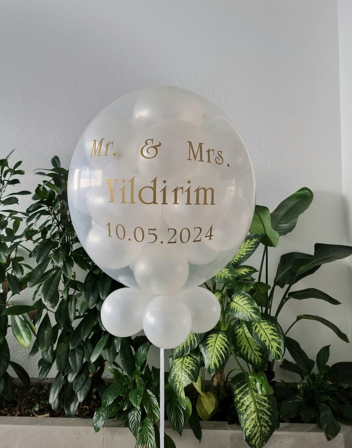 Pop-Up Ballon Hochzeit