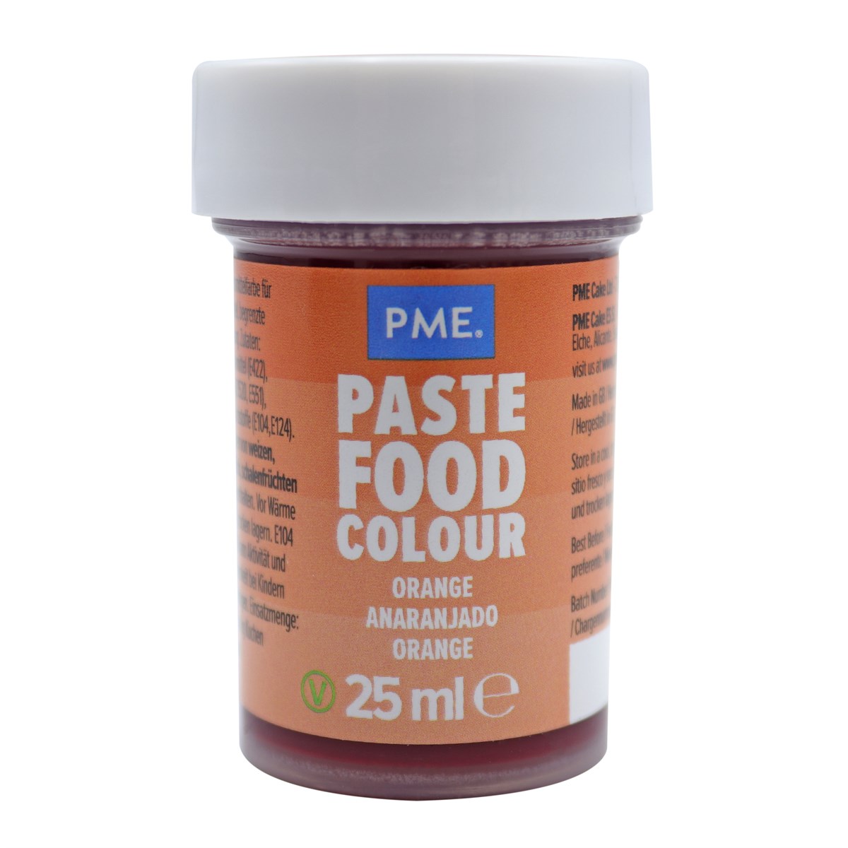 PME Lebensmittelfarbe - Orange 25g