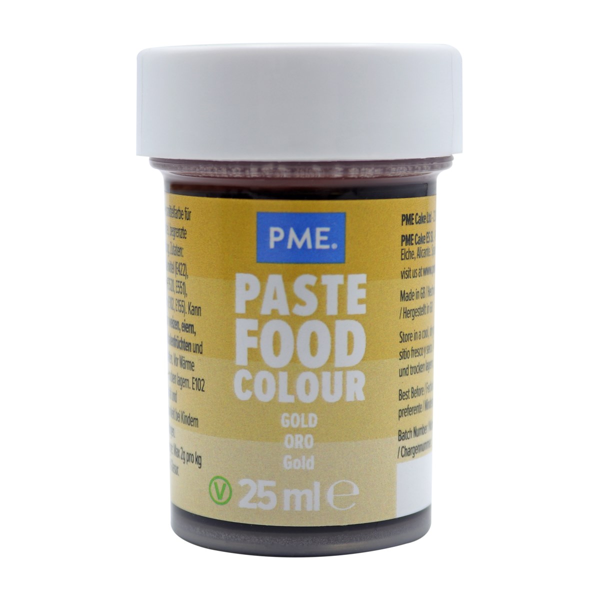 PME Lebensmittelfarbe - Gold 25g