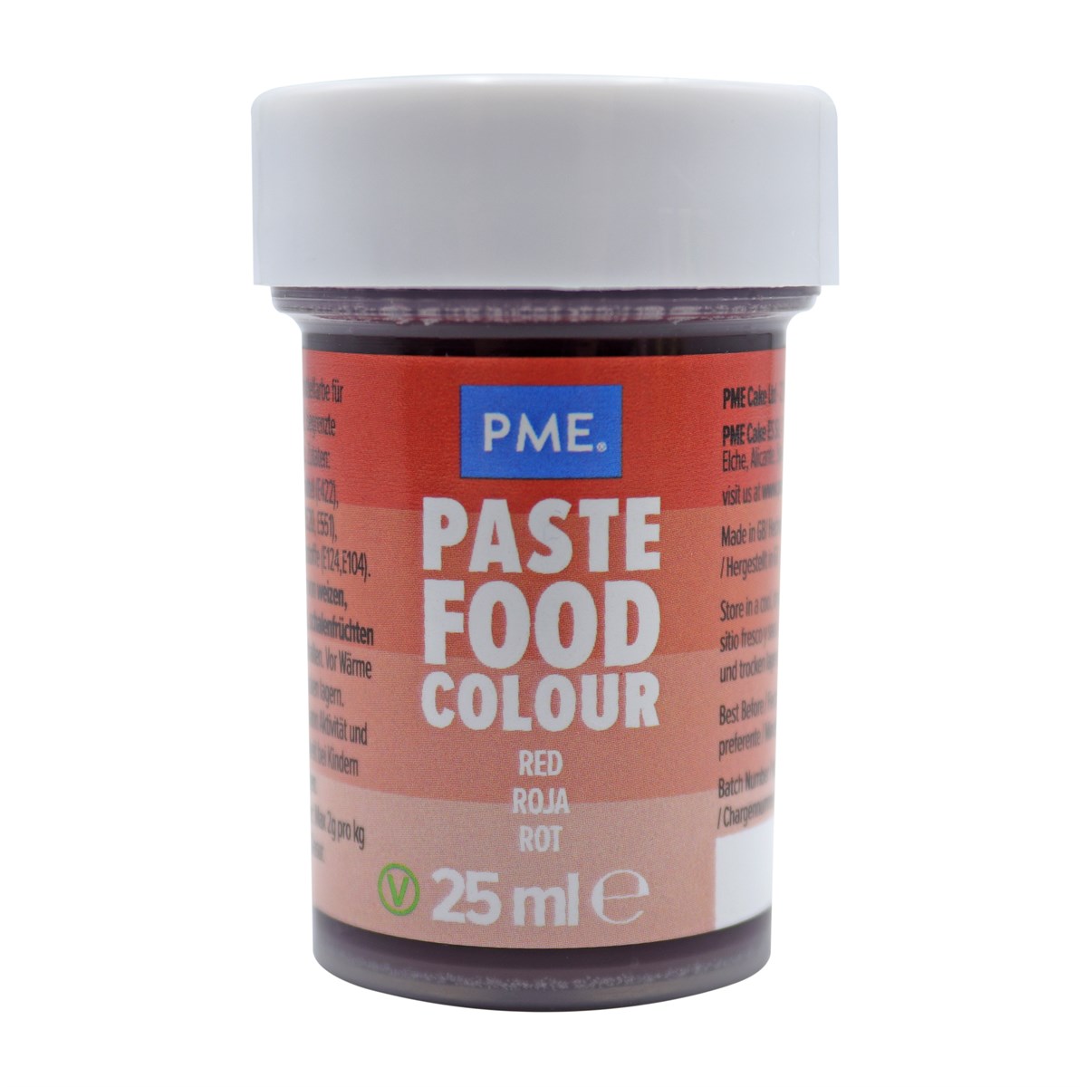 PME Lebensmittelfarbe - Red 25g
