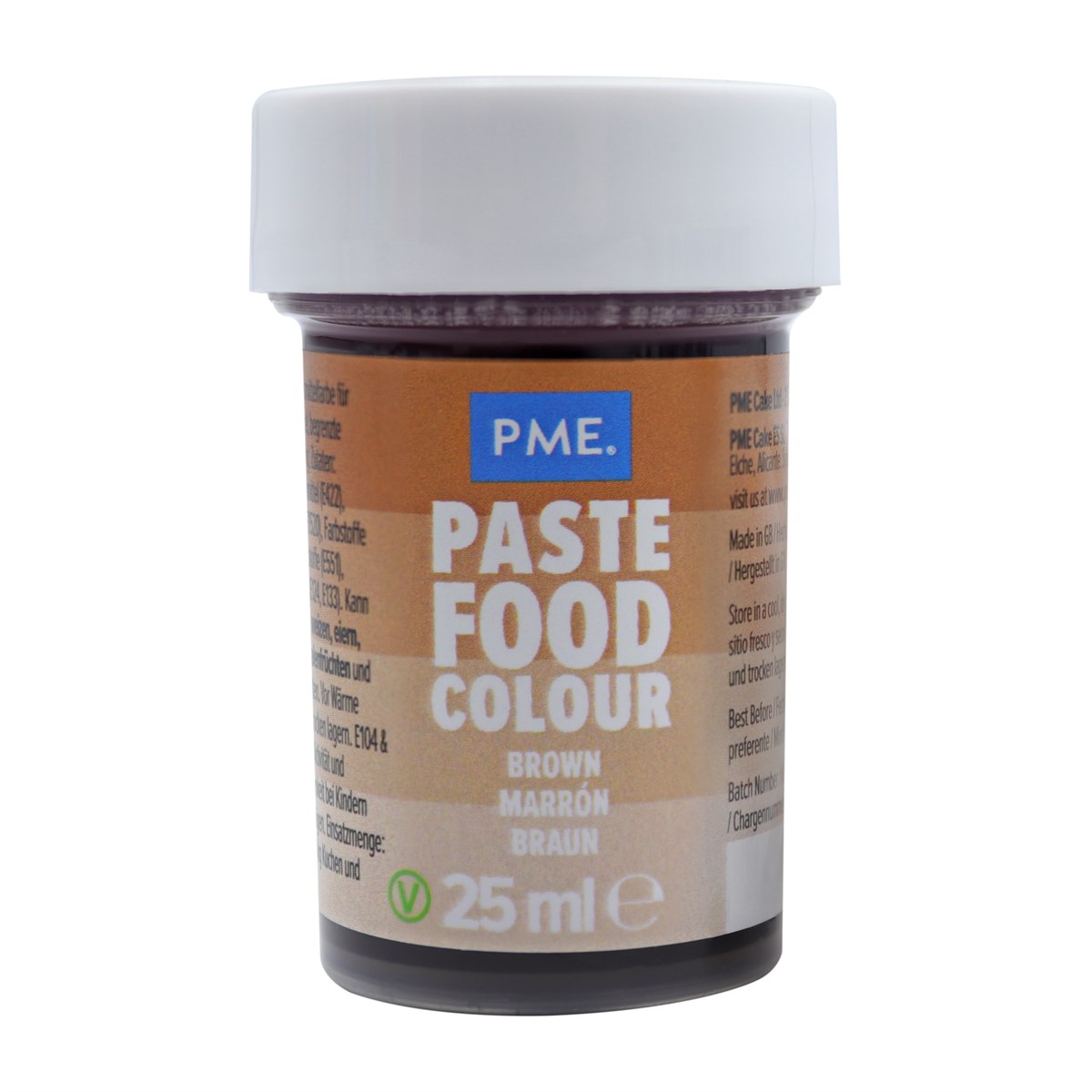 PME Lebensmittelfarbe - Brown 25g
