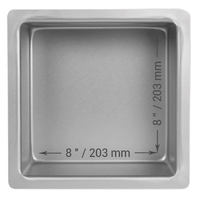 PME Backform - Quadratisch 20,3 x 20,3 x 10,1 cm