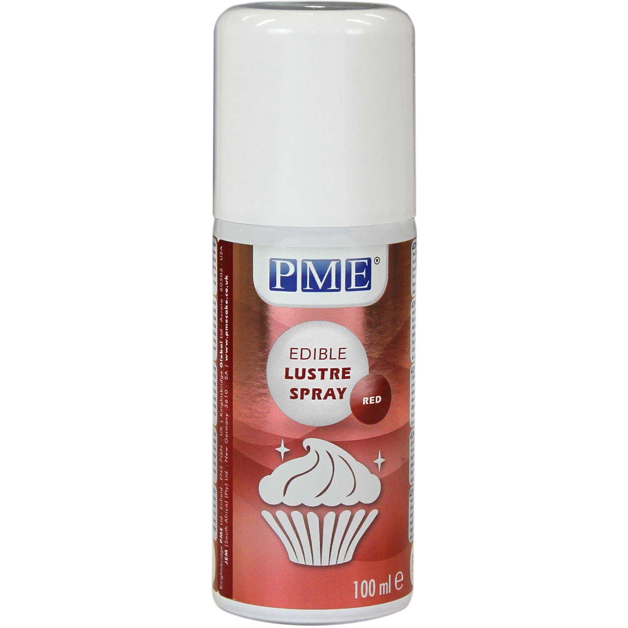 PME Lustre Spray - Red 100ml