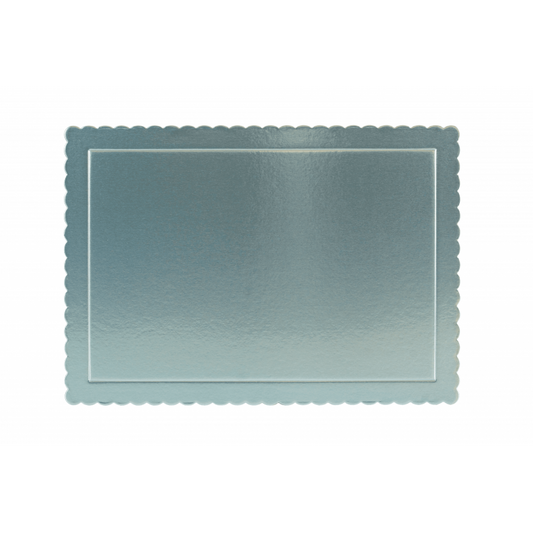 Tortenplatte Silber 25x35cm x 3mm