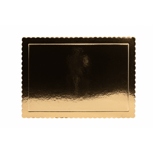 Tortenplatte Gold 30x40cm x 3mm